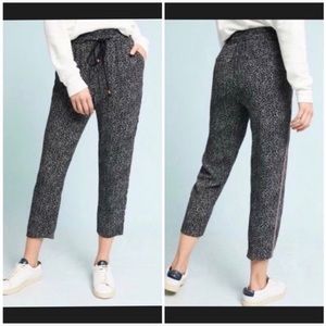Ett:twa Anthropologie Floral Jogger Pants
